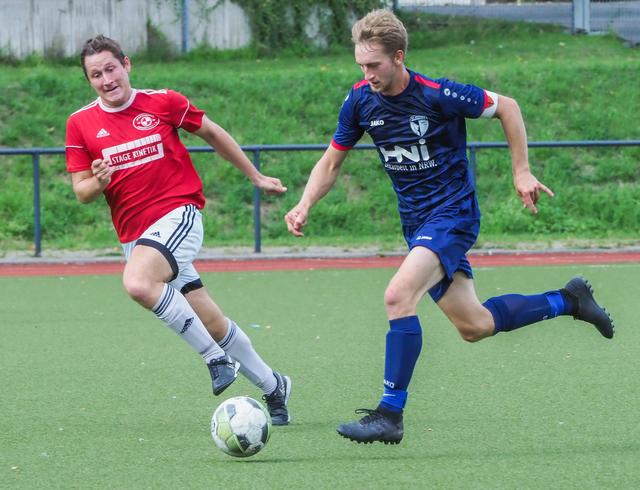 Tim Homberg wird bald wieder mit seinem älteren Bruder Björn auf dem Platz stehen.
Foto: Gohl