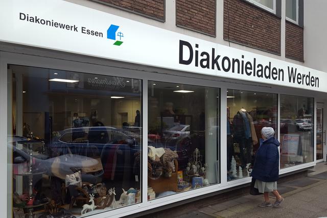 Der Diakonieladen in der Werdener Heckstraße. Foto: Henschke