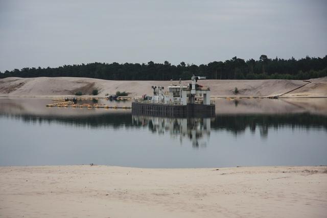 Mit der Regionalplanänderung sollen die Quarzsandgewinnung für die nächsten 25 Jahre gesichert und dem ansässigen Unternehmen damit eine langfristige Perspektive eröffnet werden. Foto: Lüning (Archiv)