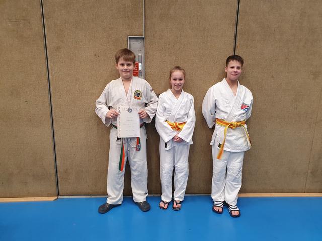Nicolas Domin, Lisa Wunderlich und Niklas Meyer.
Foto: BTSC