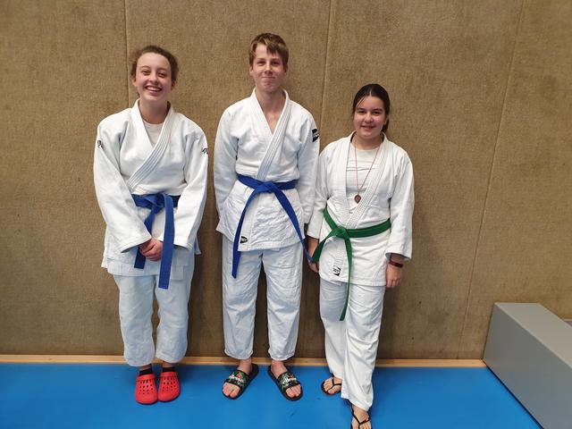 Sarah Meyer, Leif Schwarz und Marla Gilde.
Foto: BTSC