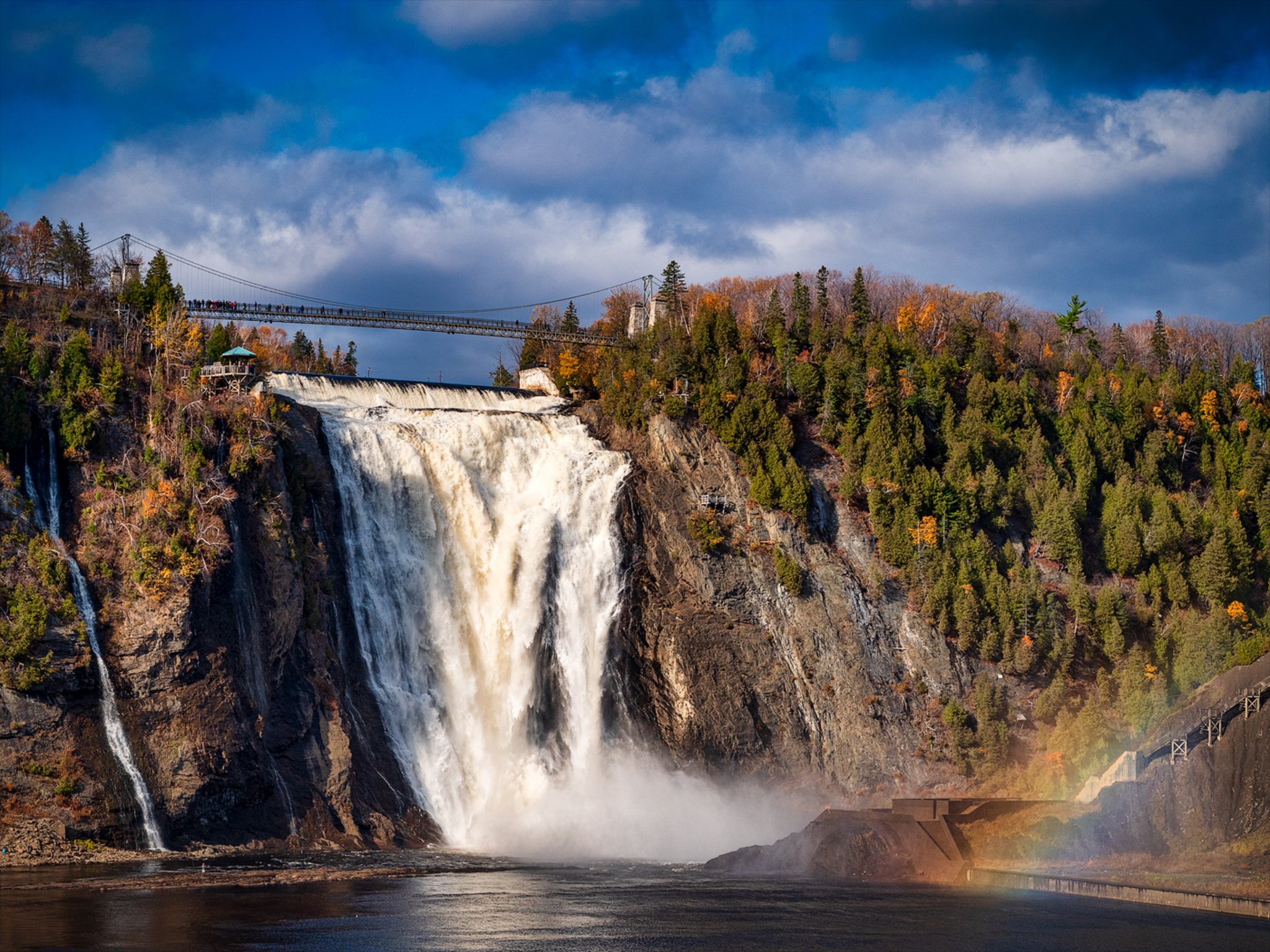 Wasserfälle Der MontmorencyFall Oberhausen