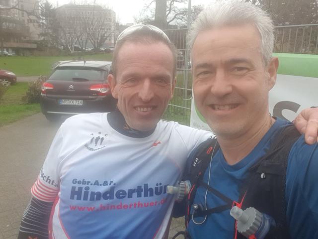Ein gutes Team. David und Rafael.