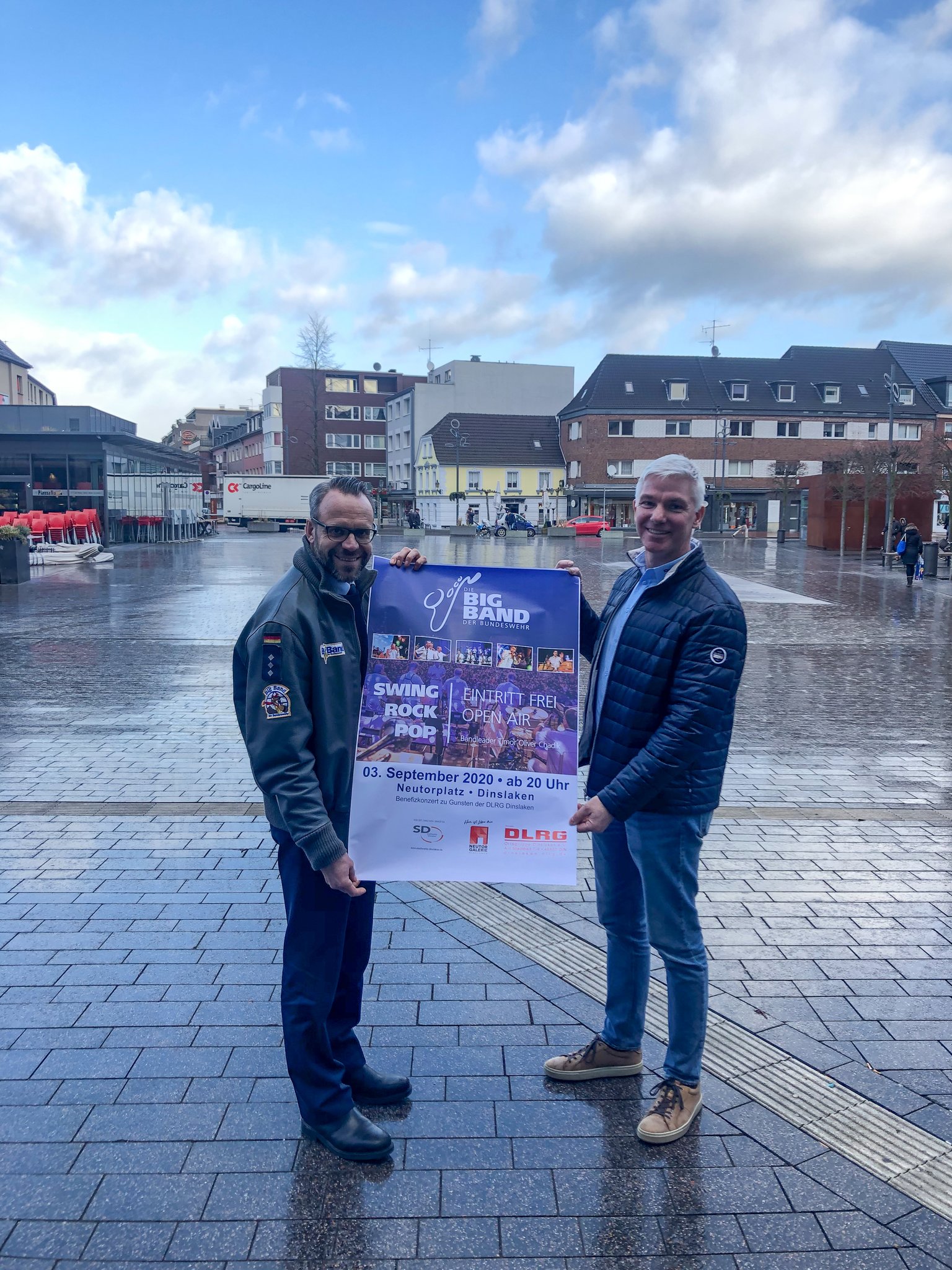 Benefizkonzert für die DLRG in Dinslaken vormerken Big Band der Bundeswehr spielt auf dem Benefizkonzert für die DLRG in Dinslaken vormerken Big Band der Bundeswehr spielt auf dem