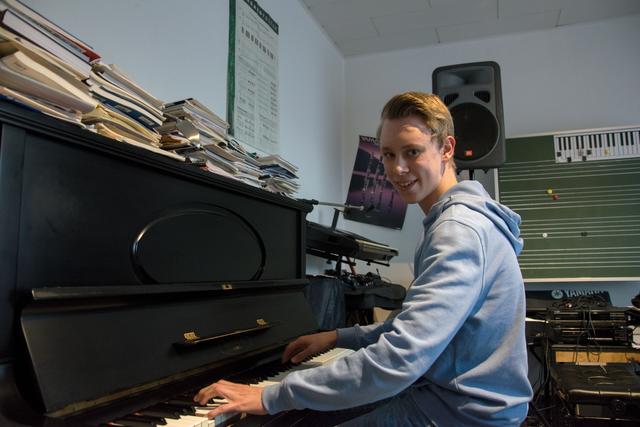 Henrik Jordan möchte an der Folkwang Schule studieren. Foto: ST