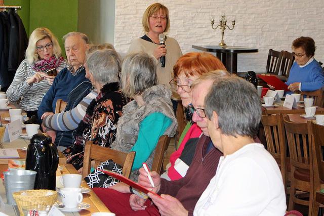 Foto © Jürgen Thoms - Aus der Serie: Gruppentreffen Parkinson Forum Unna e.V. am  12 . Februar  2020  