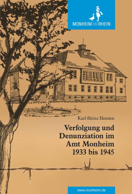Auf Grundlage eines im Stadtarchiv bewahrten Fotos, das den Rathausneubau aus dem Jahr 1938 zeigt, wurde das Titelmotiv der jüngsten Publikation der Stadt Monheim zu ihrer eigenen Geschichte von der Illustratorin Leonore Müller-Gladen gestaltet.
Gesamtcover-Realisierung: Strich!Punkt
