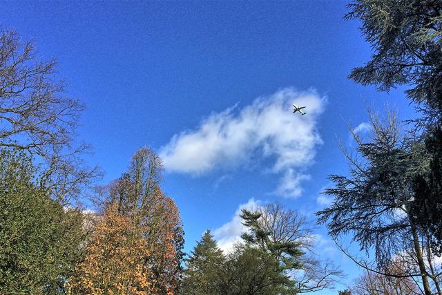 Weniger Flugzeuge als gewöhnlich
