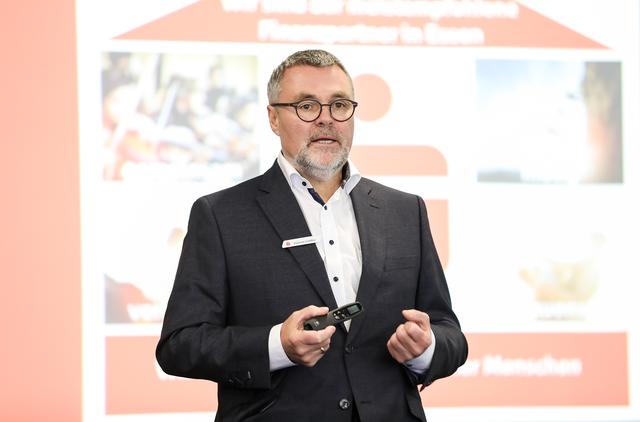 Helmut Schiffer, Vorstandsvorsitzender der Sparkasse Essen.