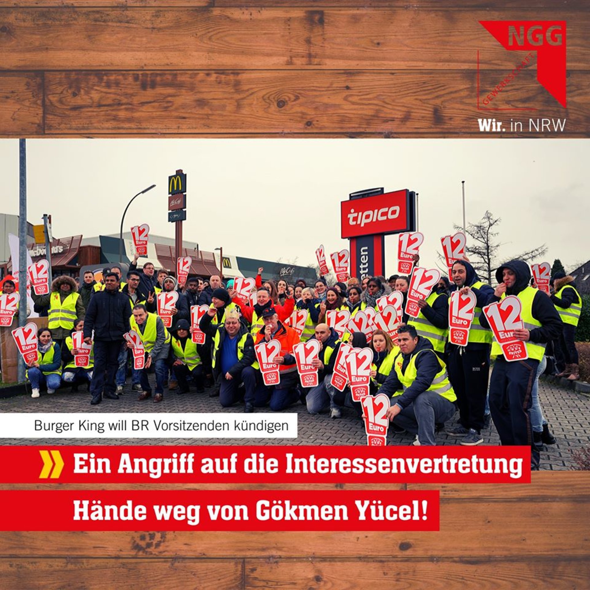 dritter Versuch Burger King will engagierten Betriebsrat kündigen Dortmund