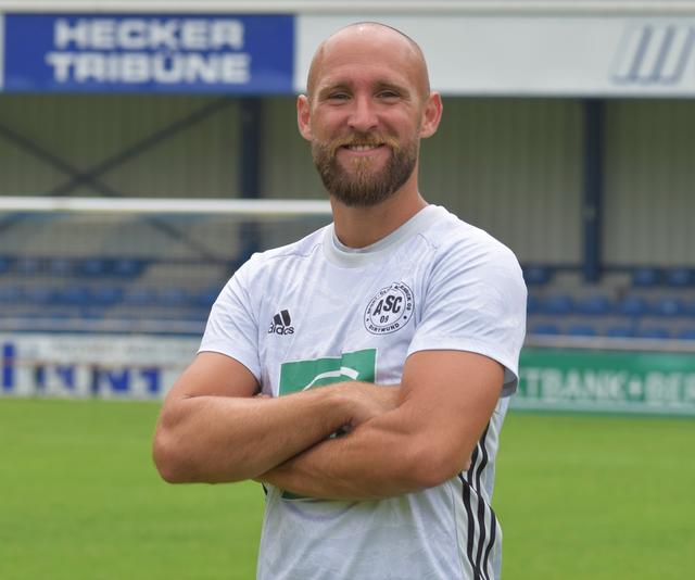 Dominik Altfeld, Sportlicher Leiter der 2. Fußball-Mannschaft. "Unser Team wird sich ebenfalls engagieren."