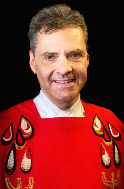 Diakon Thomas Löv übernimmt den katholischen Part bei der ökumenischen Sonntagsandacht.
Foto: St. Judas-Thaddäus