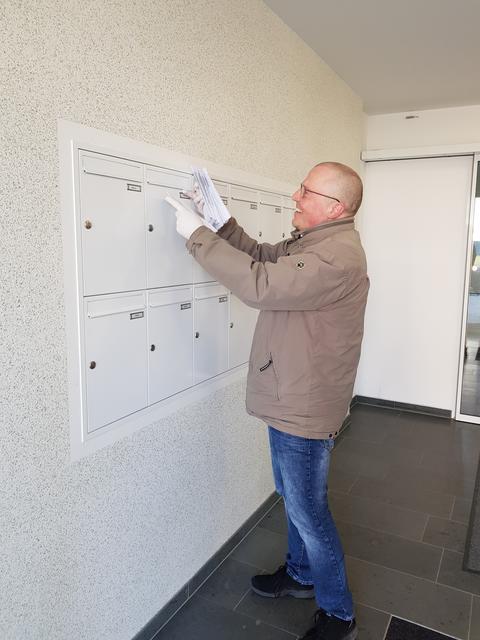 Auch Markus Fallenberg von der Stadtverwaltung hat geholfen.