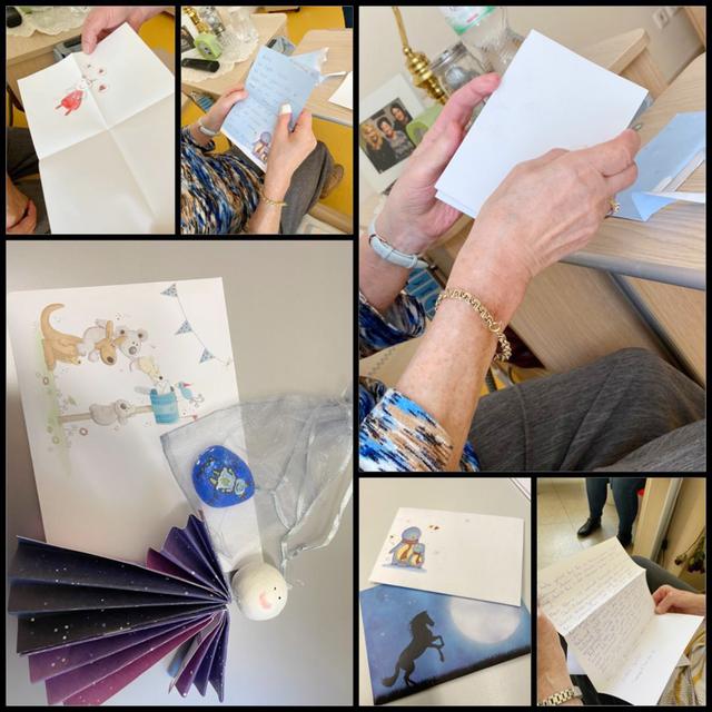 „Kleine Geschenke erhalten die Freundschaft“, auch ein Relikt aus einer anderen Zeit, aber bei der Aktion im Liebfrauenstift trifft auch sie zu. Foto: Caritas GE