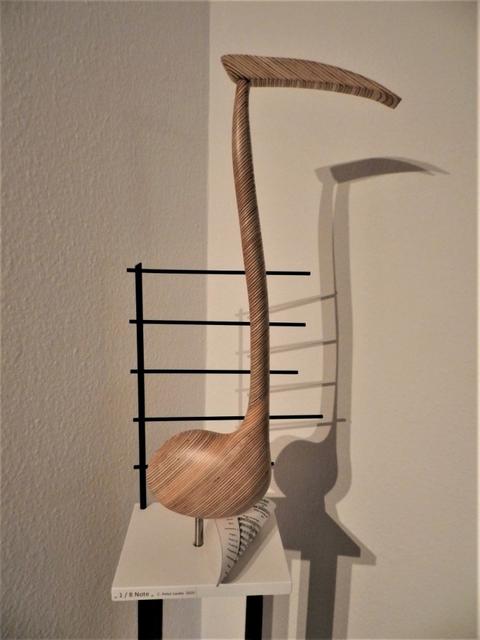 „1 / 8 Note“
Skulptur / Installation | 66 cm hoch | 2020