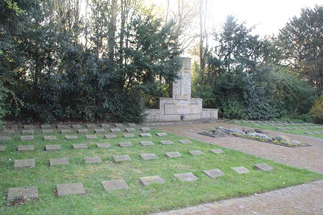 Das serbische Ehrenmal auf dem Internationalen Friedhof in Dortmund.