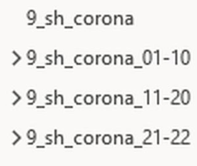 Ordnergruppen der Schüler in meiner eMail (21 und 22 sind zusätzliche Schüler)
