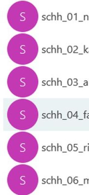 eMail-Adressen der Schüler