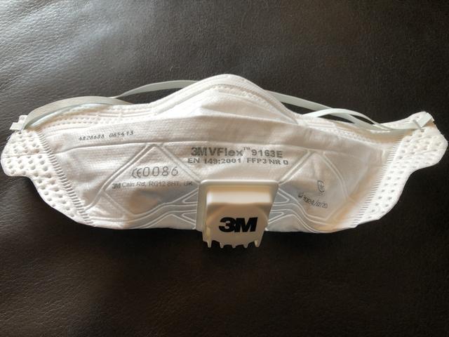 3M Einweg-Atemschutzmaske, FFP3, mit Ventil  | Foto: Umbehaue