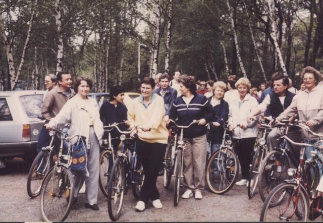 Radtour um 1990, Start beim SGV