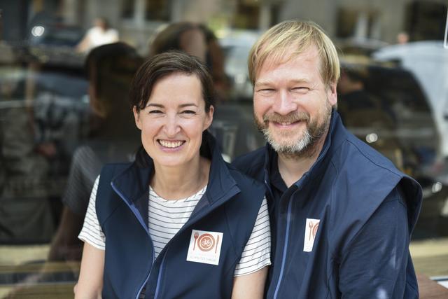 Susanne und Peter Wiedeking aus Düsseldorf haben die kulinarischen Touren ins Revier gebracht.