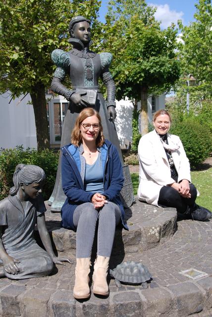 Fürstin Amalie hätte bestimmt ihre Freude an den Aktivitäten von Beate Pauls und Sonja Böhm.