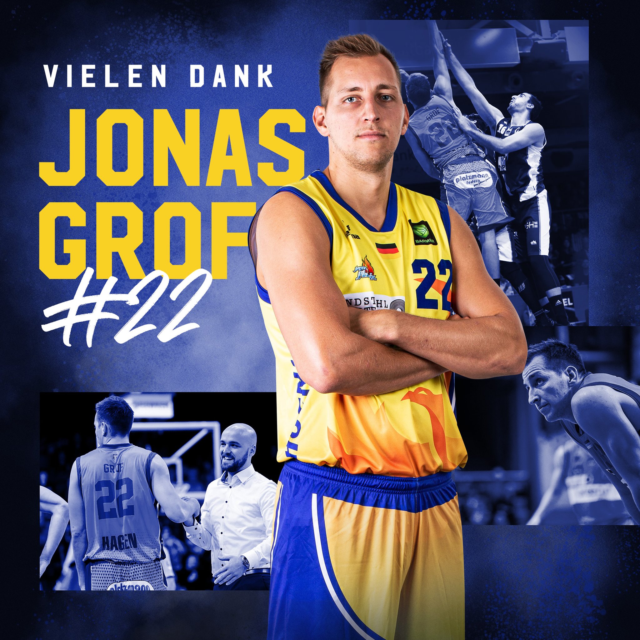 UrHagener verlässt Club Getrennte Wege Jonas Grof und Phoenix Hagen