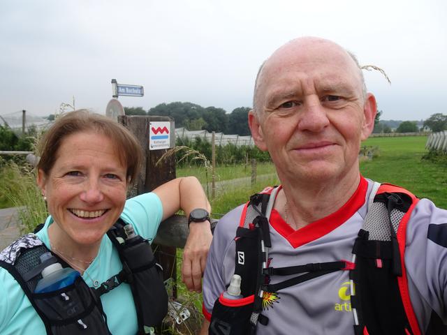 Sind immer wieder gemeisam unterwegs. Birgit Jahn und Ralf Schuster vom TC Kray.
