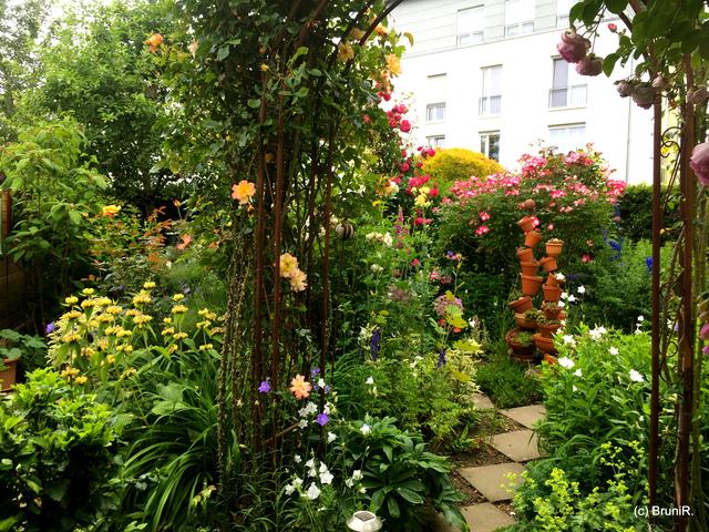 Die Blumentopfsäulen... fein!!!