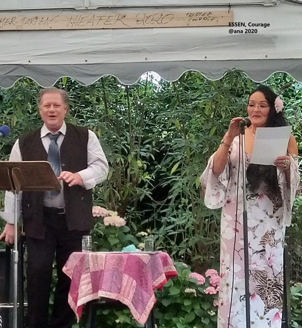 zwei wirklich begabte Künstler, GABI Dauenhauer und Peter-Maria Anselstetter :-) BRAVO!