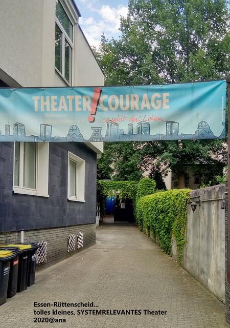 sooooo spielt DAS LEBEN! :-) GlückAuf, Theater Courage