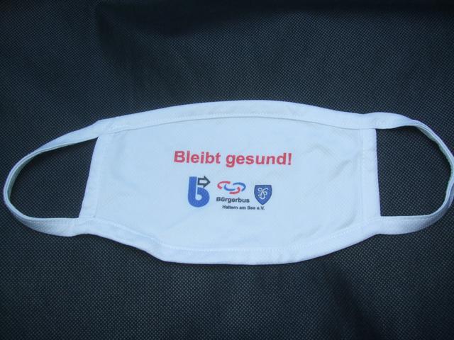 "Bleibt gesund!" wünscht Bürgerbus Haltern am See e.V.