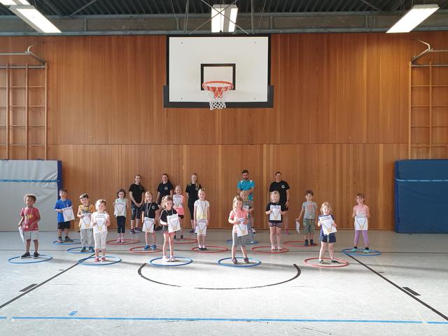 Kinderturnabzeichen: Gruppe 2