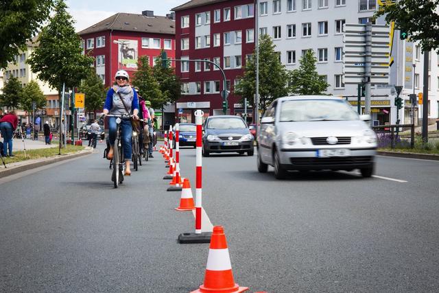 Immer Spur halten... | Foto: Lennart Speer