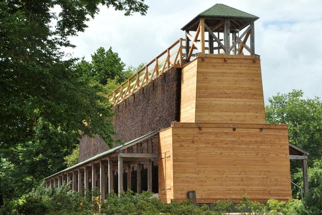Das neue Gradierwerk.