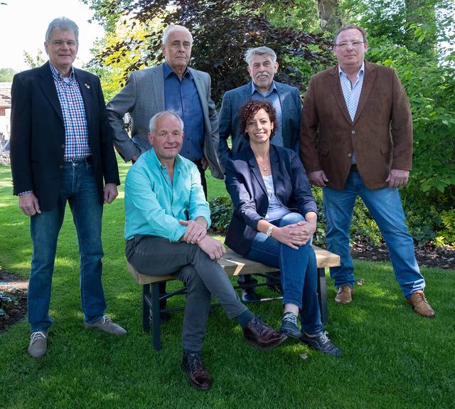 Das GFL-Team fordert einen Aufbruch für Brambauer: Hans-Joachim Bellmann, Andreas Dahlke, Otto Korte, Anja Lueg, Reinhard Schulz und Andreas Mildner (von links). Foto: GFL