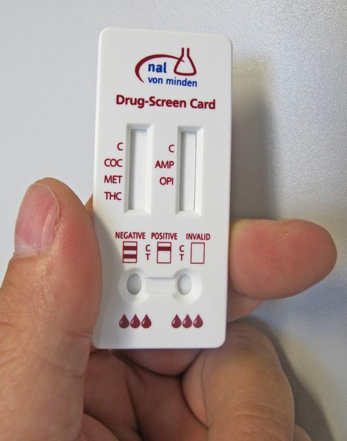 Ein Drogentest bestätigte eindeutig den Konsum von THC und Amphetaminen.