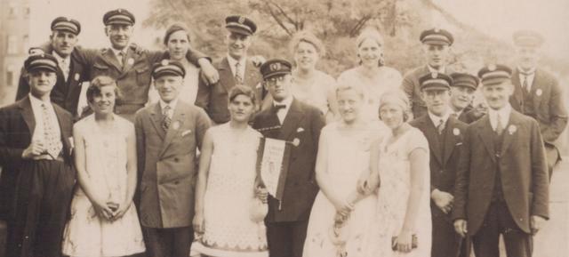 Teilnehmer am Deutschen Turnfest 1928