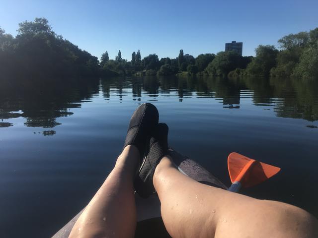 Füße hoch! Die Ruhr ist am Ruder.