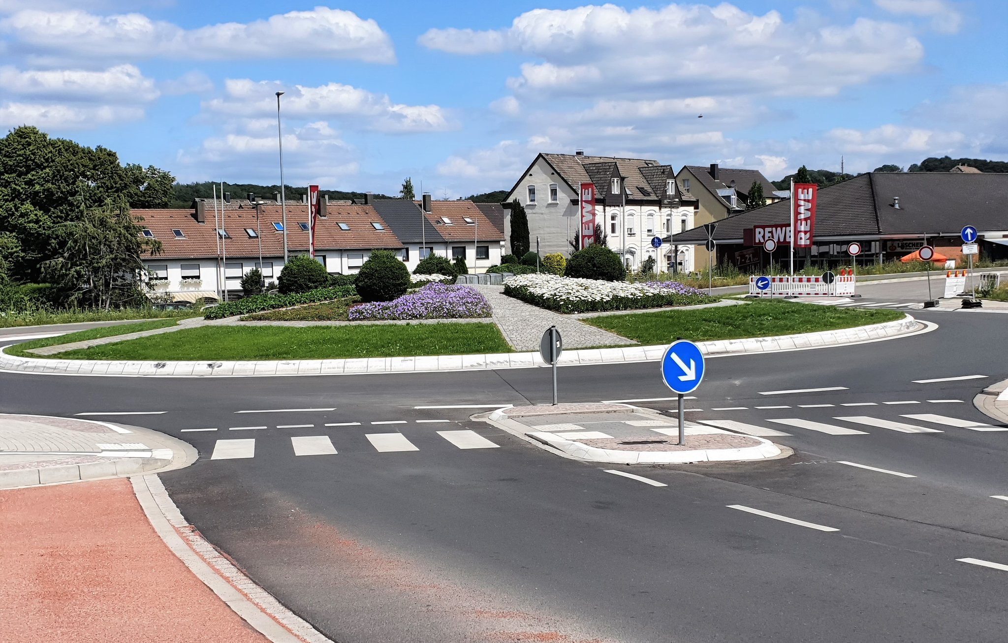 Ein Schoner Anblick In Niedersprockhovel Kreisverkehr In Blute Sprockhovel