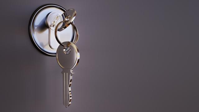 Haustür oder Wohnungstür sollten nicht nur ins Schloss gezogen, sondern zweifach abgeschlossen werden.