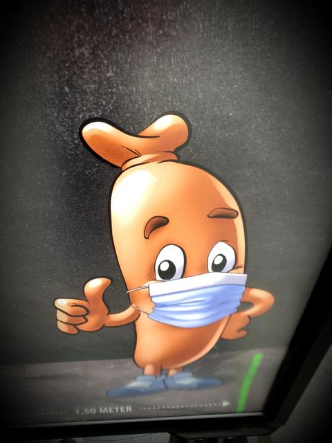 Eine Currywurst geht immer.