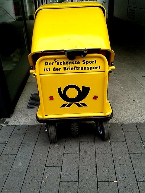 Humor hat der Bochumer auch 