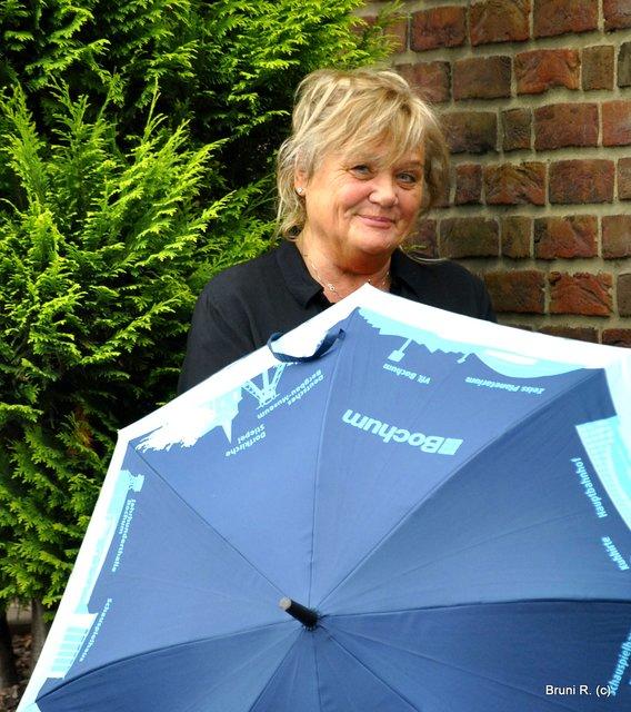 Immer gut beschirmt.