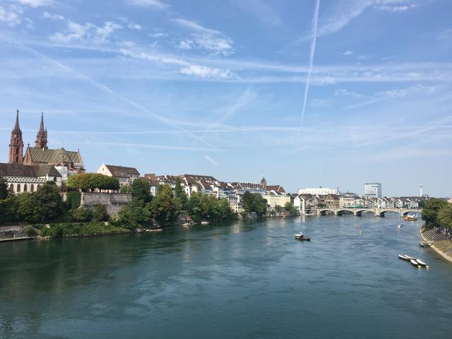 Basel Schwimmen im Rhein | Foto: Umbehaue