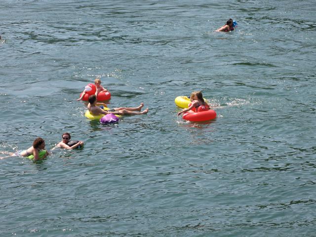 Basel Schwimmen im Rhein | Foto: Umbehaue