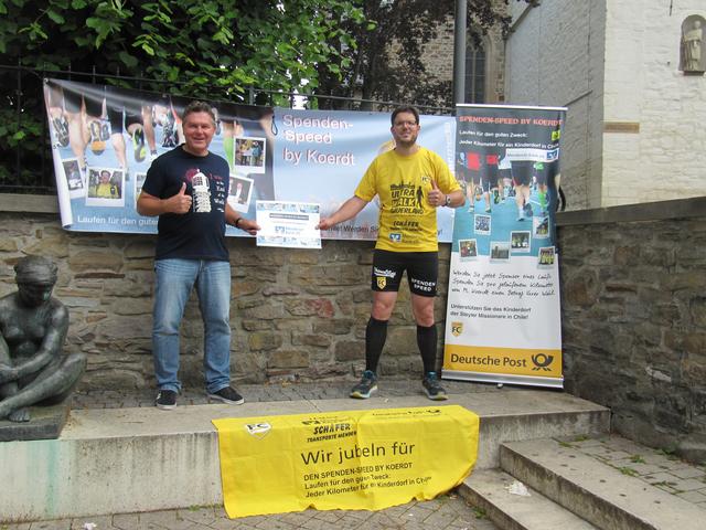 Danke, an meinen Hauptsponsor Mendener Bank!