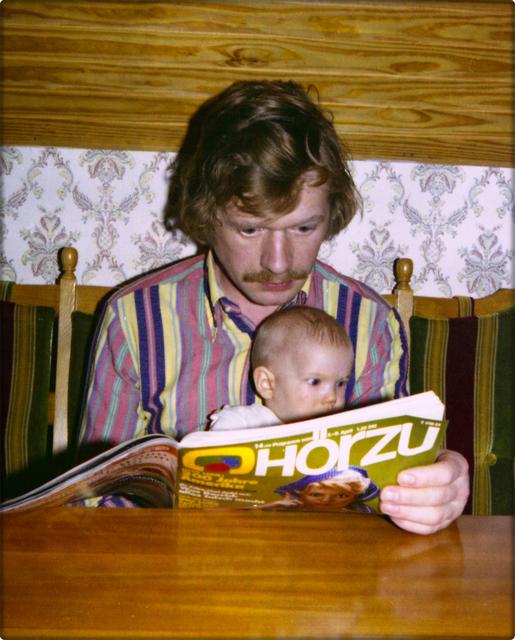 1976: Hans-Martins erster Pressekontakt.
