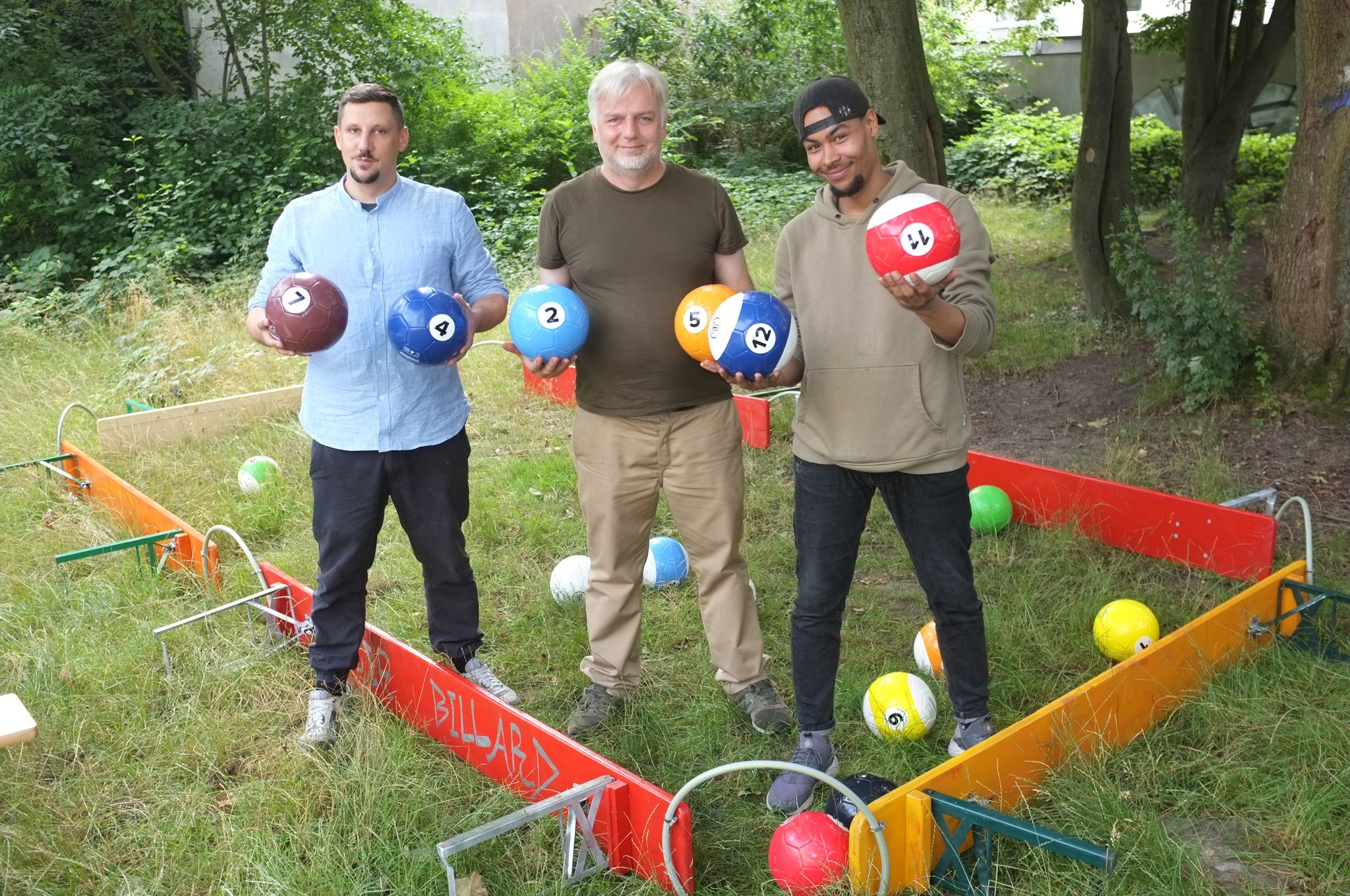Mobile Anlagen für AwoTreff am Dortmunder Blücherpark Neu Soccer