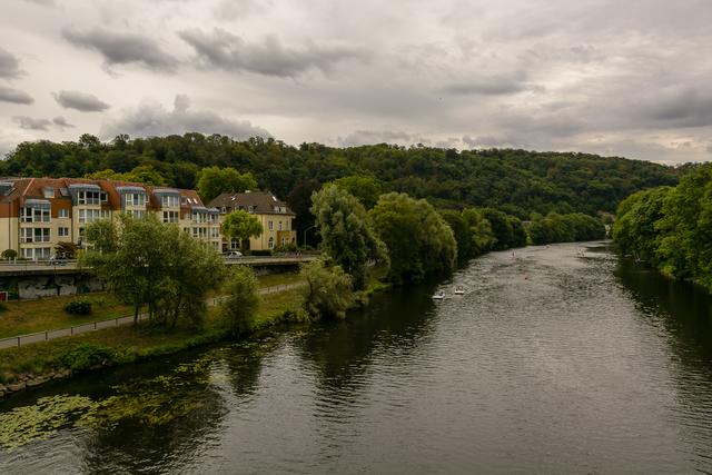 In Werden überquert der Wandersteig wieder die Ruhr